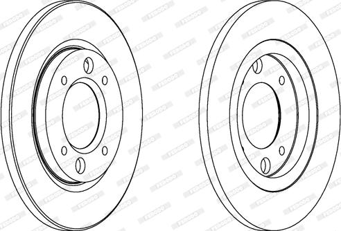 FOMAR Friction FO 2056 - Bremžu diski www.autospares.lv