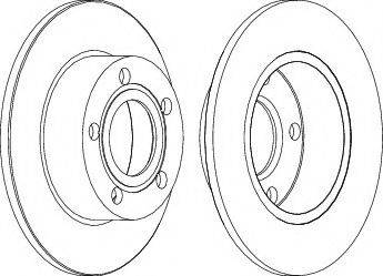 Ferodo DDF1033-1 - Bremžu diski www.autospares.lv