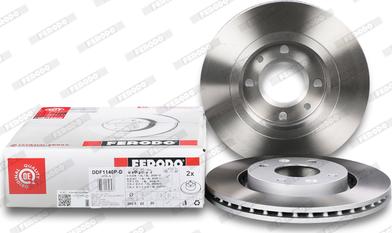 Ferodo DDF1140P-D - Bremžu diski www.autospares.lv