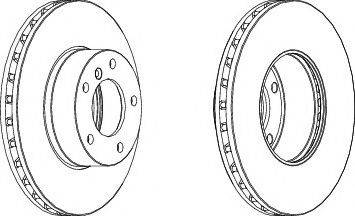 Ferodo DDF1891-1 - Bremžu diski www.autospares.lv