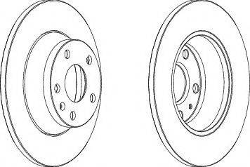 Ferodo DDF1848-1 - Bremžu diski www.autospares.lv