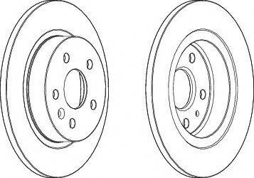 Ferodo DDF1872C-1 - Bremžu diski www.autospares.lv