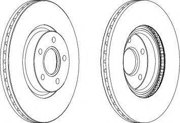 Ferodo DDF1225-1 - Brake Disc www.autospares.lv