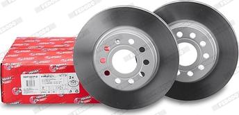 Ferodo DDF1223P-D - Bremžu diski www.autospares.lv