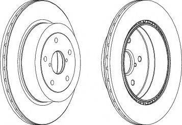 Ferodo DDF1751-1 - Bremžu diski autospares.lv