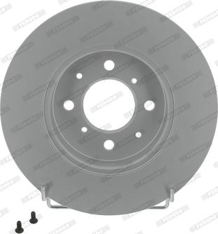 Ferodo DDF872C - Brake Disc www.autospares.lv