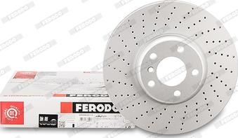 Ferodo DDF2043LDC-1-D - Bremžu diski www.autospares.lv