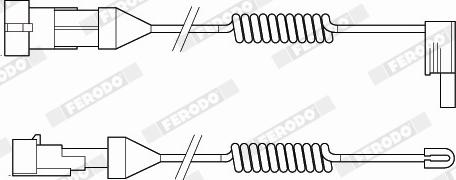 Ferodo FAI105 - Indikators, Bremžu uzliku nodilums www.autospares.lv