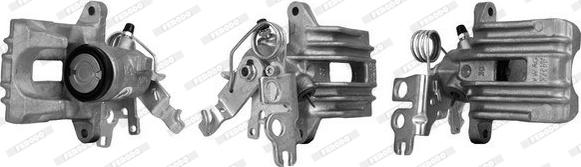 Ferodo FCL695021 - Тормозной суппорт www.autospares.lv