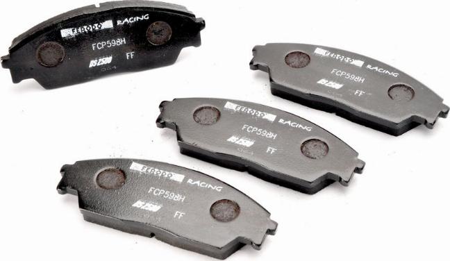 Ferodo FCP598H - Brake Pad Set, disc brake www.autospares.lv