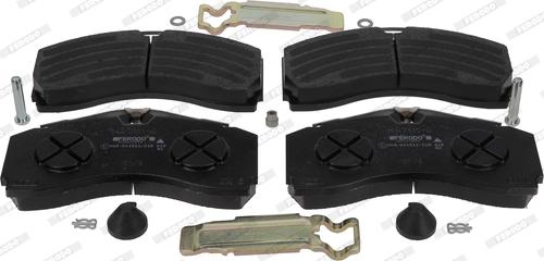 Ferodo FCV4417PTS - Brake Pad Set, disc brake www.autospares.lv