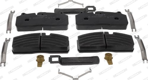 Ferodo FCV4420B - Brake Pad Set, disc brake www.autospares.lv