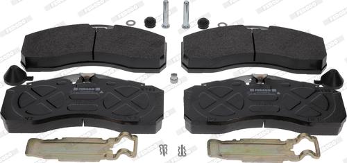 Ferodo FCV4345PTS - Brake Pad Set, disc brake www.autospares.lv