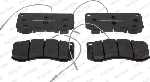 Ferodo FCV668 - Brake Pad Set, disc brake www.autospares.lv