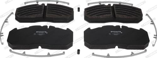 Ferodo FCV1579B - Brake Pad Set, disc brake www.autospares.lv