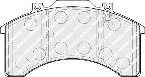 Ferodo FCV770 - Bremžu uzliku kompl., Disku bremzes www.autospares.lv