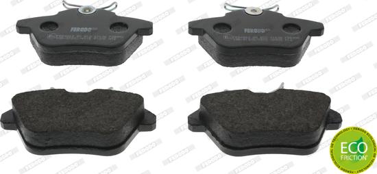 Ferodo FDB995 - Brake Pad Set, disc brake www.autospares.lv