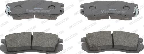 Ferodo FDB948 - Brake Pad Set, disc brake www.autospares.lv