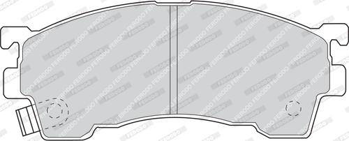 Ferodo FDB984 - Brake Pad Set, disc brake www.autospares.lv