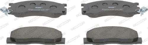 Ferodo FDB930 - Brake Pad Set, disc brake www.autospares.lv