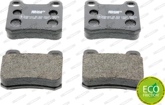 Ferodo FDB979 - Brake Pad Set, disc brake www.autospares.lv