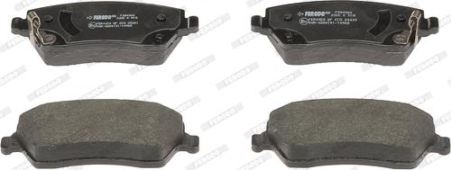 Ferodo FDB4966 - Brake Pad Set, disc brake www.autospares.lv