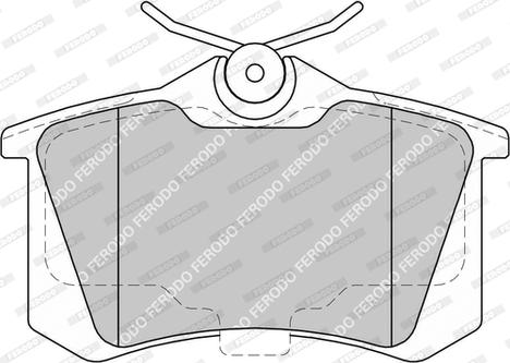 Ferodo FDB4903-D - Тормозные колодки, дисковые, комплект www.autospares.lv