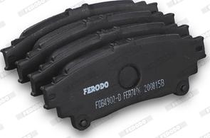 Ferodo FDB4902-D - Bremžu uzliku kompl., Disku bremzes www.autospares.lv