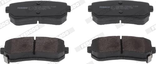 Ferodo FDB4986 - Brake Pad Set, disc brake www.autospares.lv