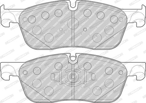 Ferodo FDB4926 - Bremžu uzliku kompl., Disku bremzes www.autospares.lv