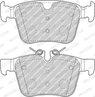 Ferodo FDB4927 - Bremžu uzliku kompl., Disku bremzes www.autospares.lv