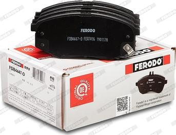 Ferodo FDB4447-D - Bremžu uzliku kompl., Disku bremzes www.autospares.lv