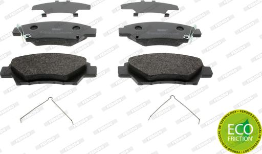 Ferodo FDB4404 - Brake Pad Set, disc brake www.autospares.lv