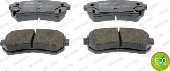 Ferodo FDB4408 - Brake Pad Set, disc brake www.autospares.lv