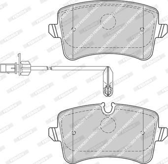 Ferodo FDB4410-OES - Bremžu uzliku kompl., Disku bremzes www.autospares.lv