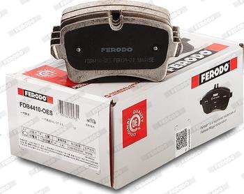 Ferodo FDB4410-OES - Тормозные колодки, дисковые, комплект www.autospares.lv