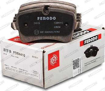 Ferodo FDB4410 - Bremžu uzliku kompl., Disku bremzes www.autospares.lv