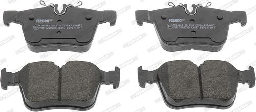 Ferodo FDB4487 - Brake Pad Set, disc brake www.autospares.lv