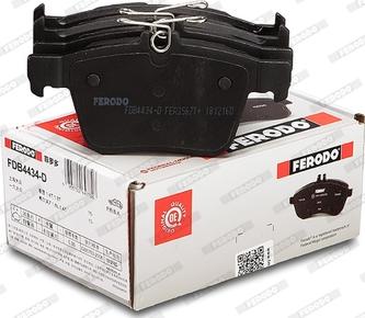 Ferodo FDB4434-D - Bremžu uzliku kompl., Disku bremzes www.autospares.lv