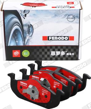 Ferodo FDB4436-S - Bremžu uzliku kompl., Disku bremzes www.autospares.lv