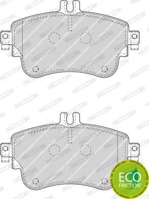 Ferodo FDB4428 - Bremžu uzliku kompl., Disku bremzes www.autospares.lv