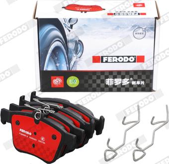 Ferodo FDB4697-S - Bremžu uzliku kompl., Disku bremzes www.autospares.lv