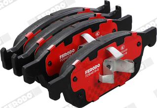 Ferodo FDB4619-S - Тормозные колодки, дисковые, комплект www.autospares.lv