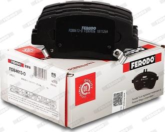 Ferodo FDB4613-D - Bremžu uzliku kompl., Disku bremzes www.autospares.lv