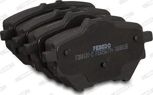 Ferodo FDB4680-D - Bremžu uzliku kompl., Disku bremzes www.autospares.lv