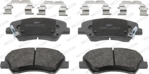 Ferodo FDB4623 - Brake Pad Set, disc brake www.autospares.lv