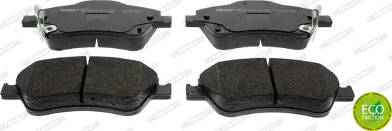 Ferodo FDB4046 - Brake Pad Set, disc brake www.autospares.lv