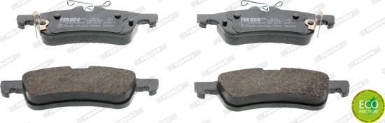 Ferodo FDB4041 - Brake Pad Set, disc brake www.autospares.lv