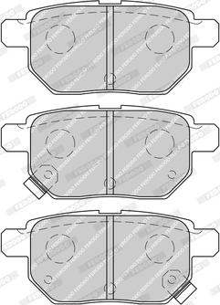 Ferodo FDB4042-D - Тормозные колодки, дисковые, комплект www.autospares.lv