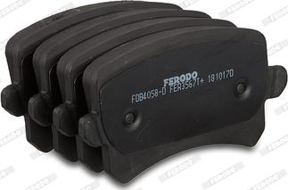 Ferodo FDB4058-D - Bremžu uzliku kompl., Disku bremzes www.autospares.lv